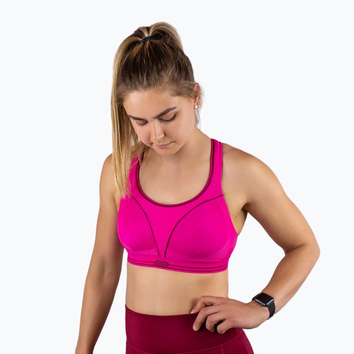 Shock Absorber Ultimate Run Bra ροζ 3