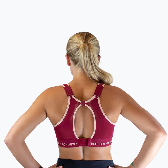 Shock Absorber Ultimate Run Bra ενισχυμένο σουτιέν προπόνησης tibetan red 2