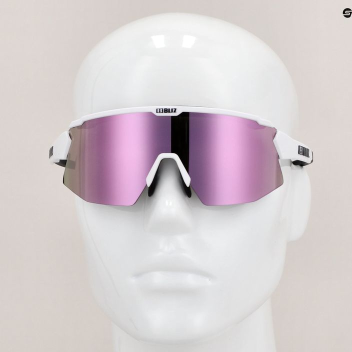 Bliz Breeze S3+S0 ματ λευκό / καφέ ροζ πολυ / διαφανή γυαλιά ποδηλασίας P52102-04 8