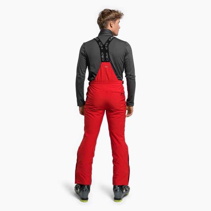 CMP ανδρικό παντελόνι σκι κόκκινο 3W17397N/C580 4