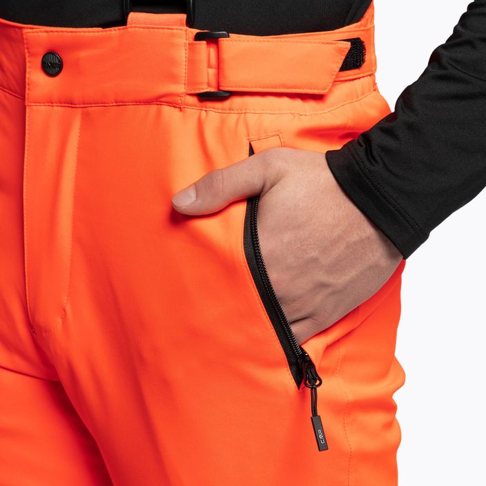 CMP ανδρικό παντελόνι σκι πορτοκαλί 3W17397N/C645 5