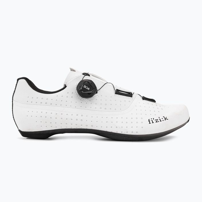 Ανδρικά παπούτσια δρόμου Fizik Tempo Overcurve R4 λευκό και μαύρο TPR4OXR1K2010 2