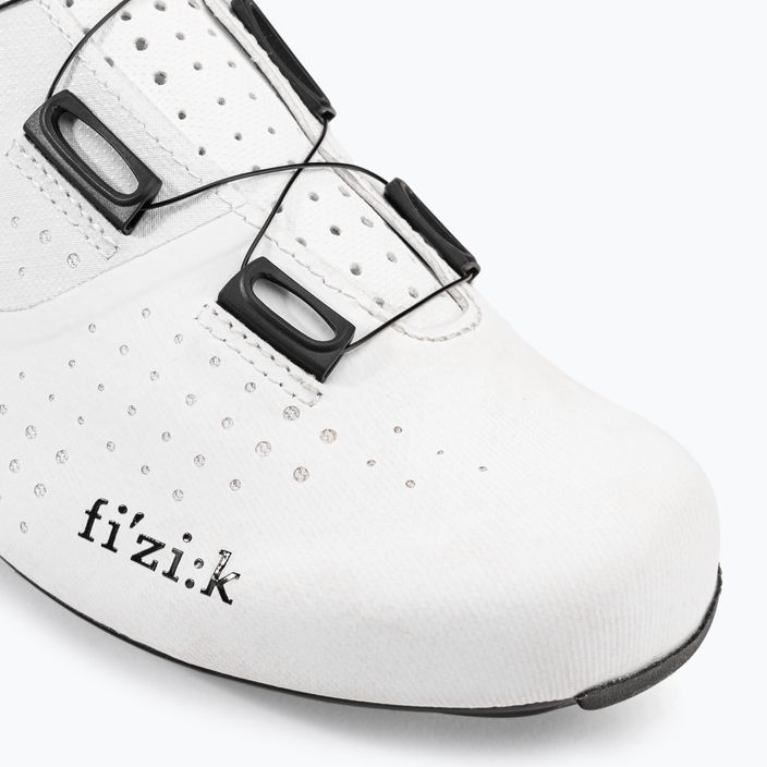 Ανδρικά παπούτσια δρόμου Fizik Tempo Overcurve R4 λευκό και μαύρο TPR4OXR1K2010 7