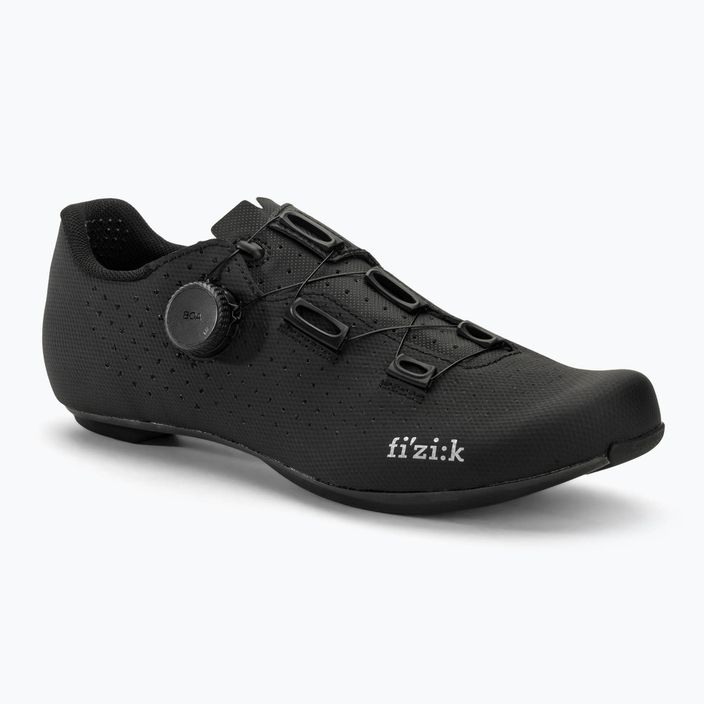 Ανδρικά παπούτσια δρόμου Fizik Tempo Decos Carbon μαύρο/μαύρο