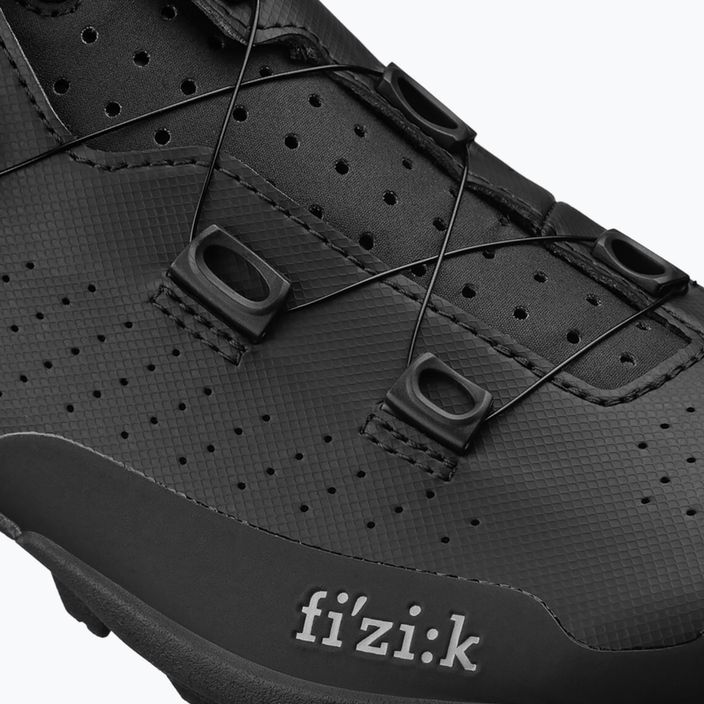Ανδρικά MTB ποδηλατικά παπούτσια Fizik Terra Atlas μαύρο TEX5BPR1K1010 10