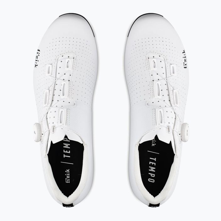 Ανδρικά παπούτσια δρόμου Fizik Tempo Decos Carbon λευκό/λευκό 10