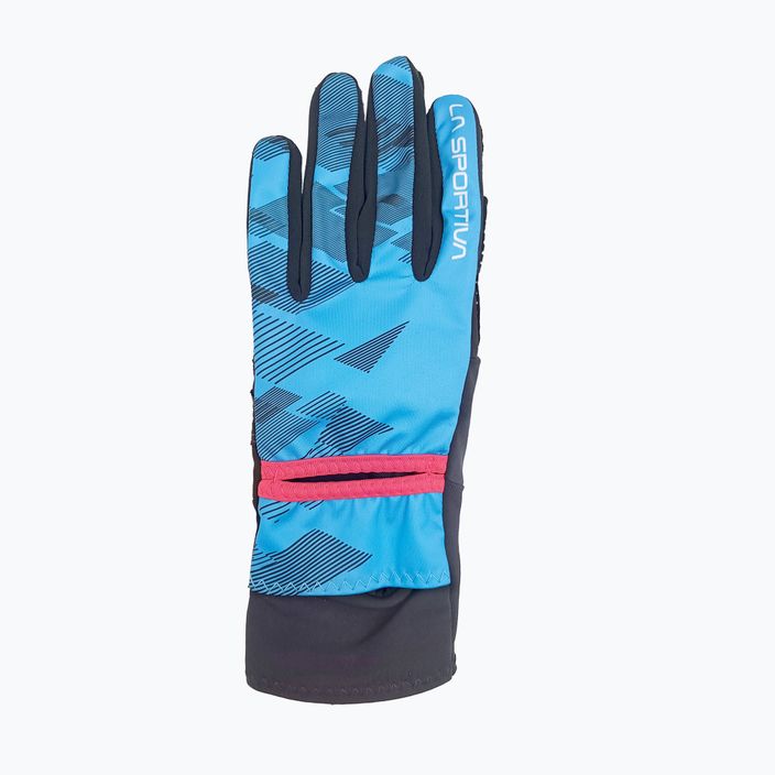 Γυναικεία γάντια πεζοπορίας La Sportiva Session Tech malibu blue/white 7