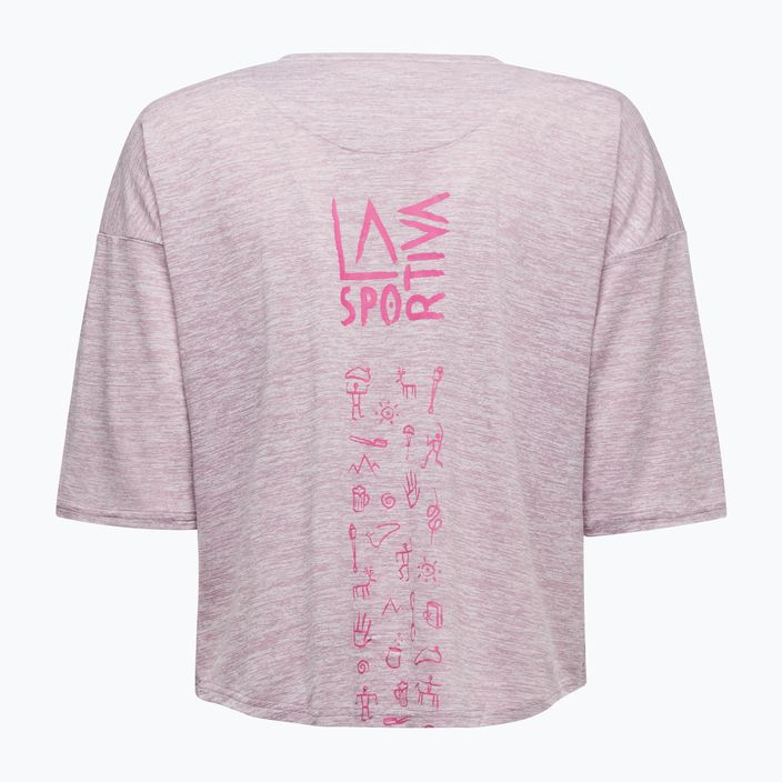 La Sportiva γυναικείο T-shirt Cave Paint rose 4