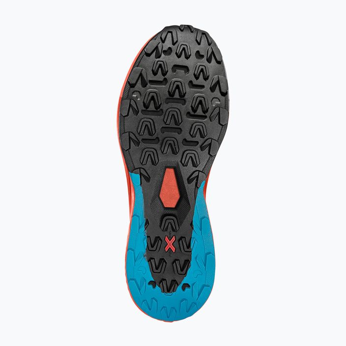 La Sportiva Prodigio ανδρικά παπούτσια για τρέξιμο τροπικό μπλε/τομάτα κεράσι 10