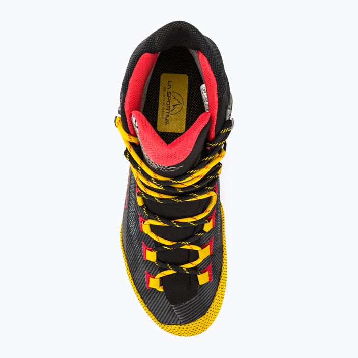 Ανδρικές μπότες πεζοπορίας La Sportiva Aequilibrium Hike GTX carbon/κίτρινο 6