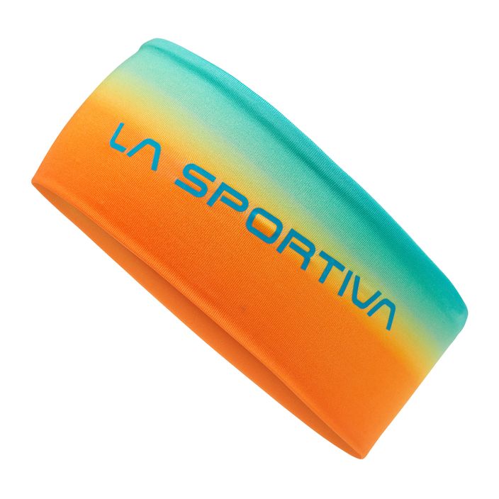 La Sportiva Fade Headband τροπικό μπλε/τομάτα κεράσι 2