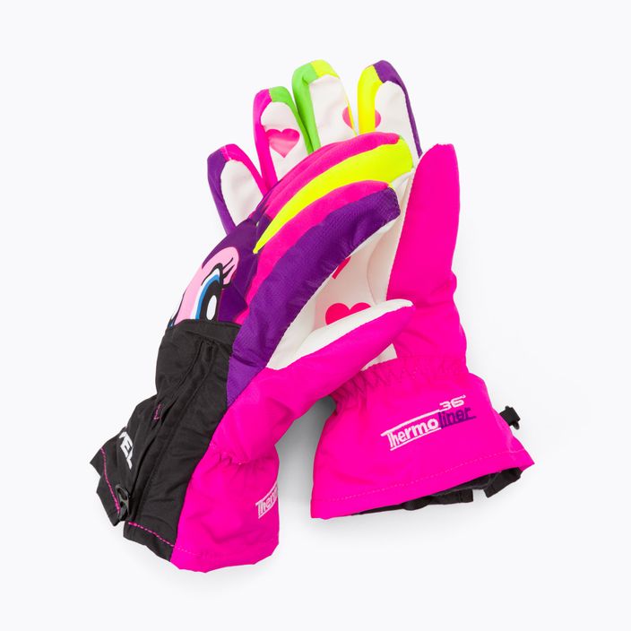 Level Lucky παιδικά γάντια σκι ροζ 4146 3