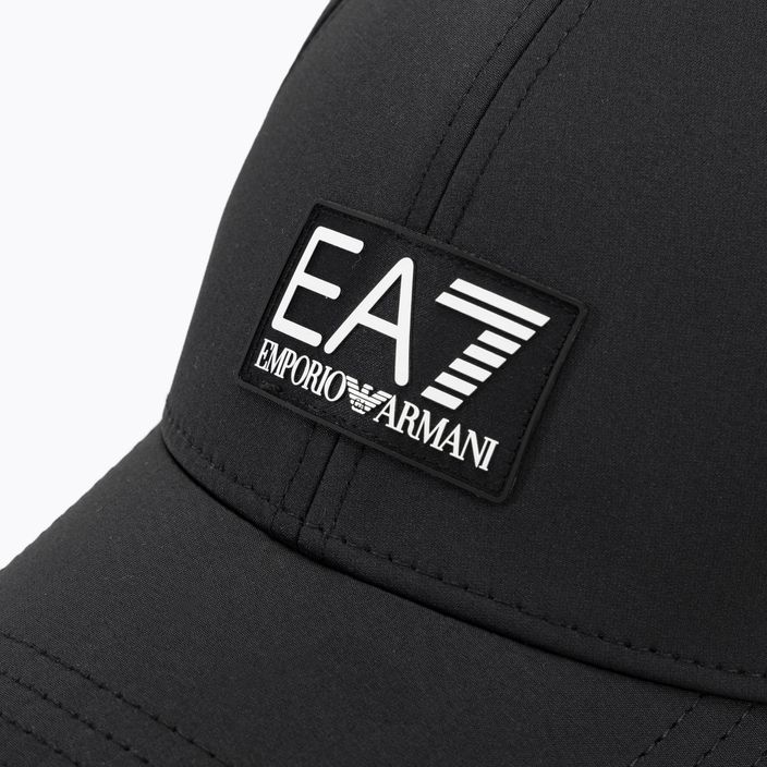 EA7 Emporio Armani Train Core Label μαύρο καπέλο μπέιζμπολ 3