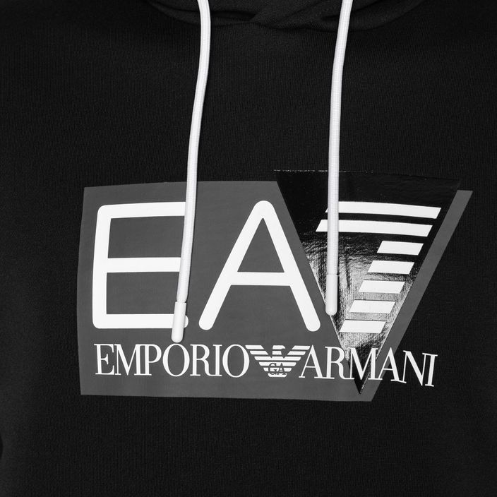 Ανδρικό EA7 Emporio Armani Train Visibility Hoodie μαύρο 3