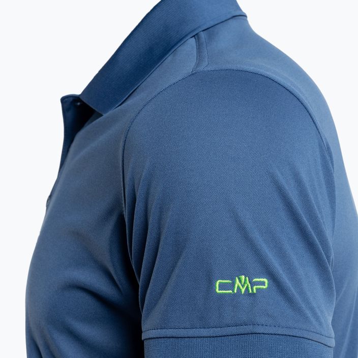 CMP ανδρικό πουκάμισο πόλο μπλε 3T60077/M879 3