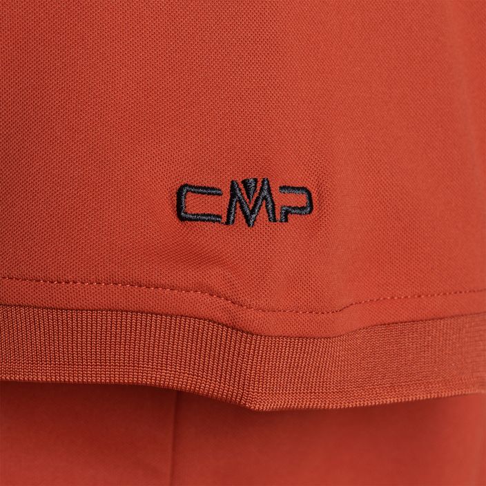 CMP ανδρικό πουκάμισο πόλο 3T60077 σκουριά 4