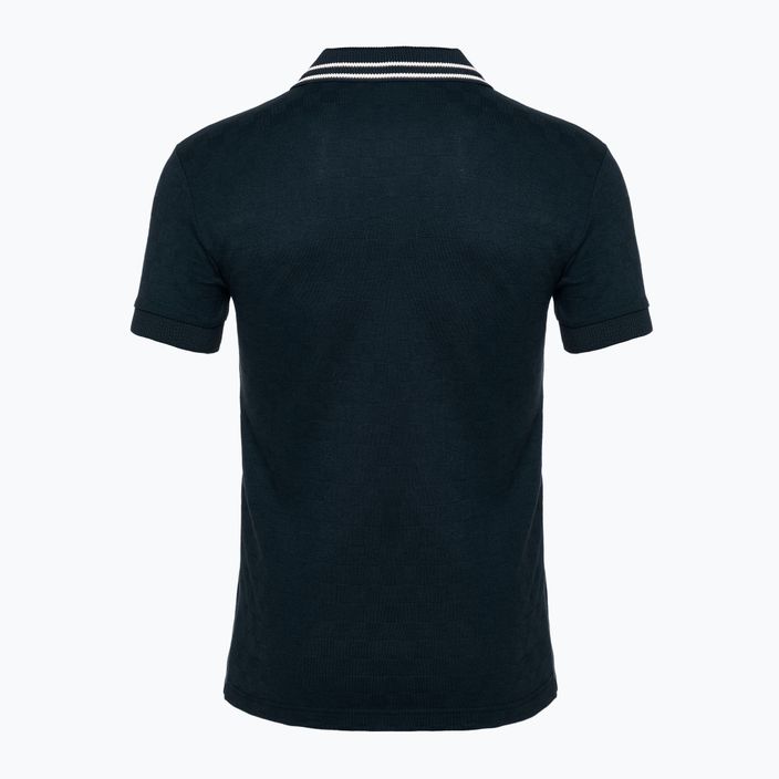 Ανδρικό EA7 Emporio Armani Golf Pro Polo Check πουκάμισο armani μπλε 2