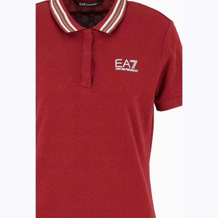 Γυναικείο πουκάμισο EA7 Emporio Armani Golf Pro Polo Damier syrah πουκάμισο 7