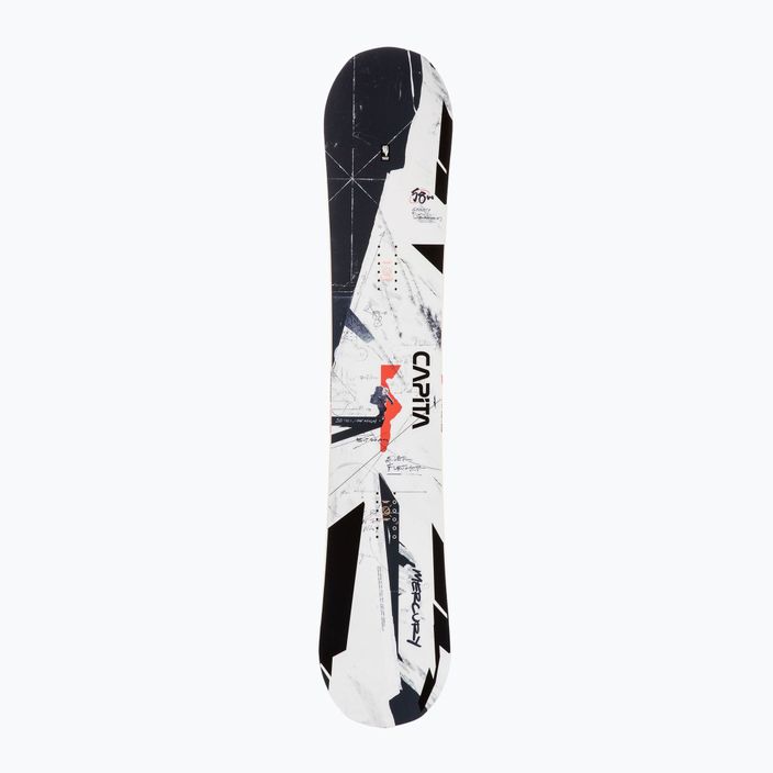 Ανδρικά snowboard CAPiTA Mercury Wide λευκό/μαύρο 1211114 3