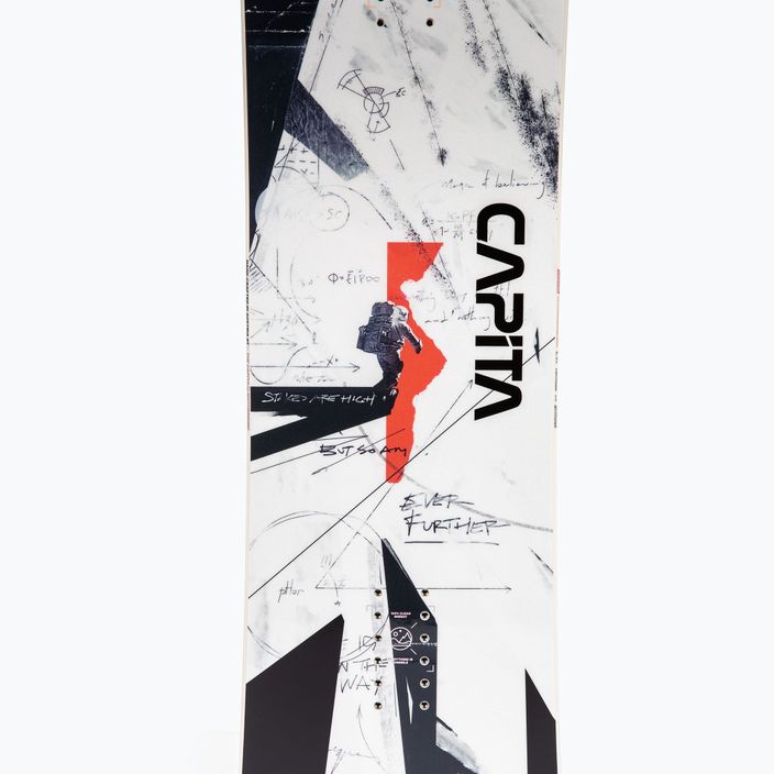Ανδρικά snowboard CAPiTA Mercury Wide λευκό/μαύρο 1211114 5