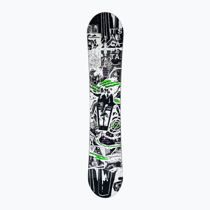 Ανδρικό CAPiTA Scott Stevens Pro snowboard μαύρο/λευκό 1211127/153 3