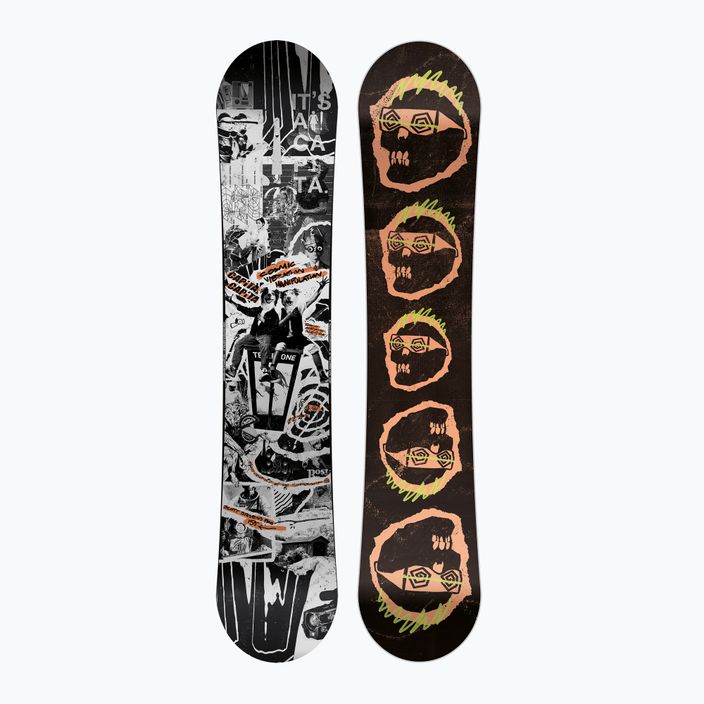 Ανδρικό CAPiTA Scott Stevens Pro snowboard μαύρο/λευκό 1211127/155