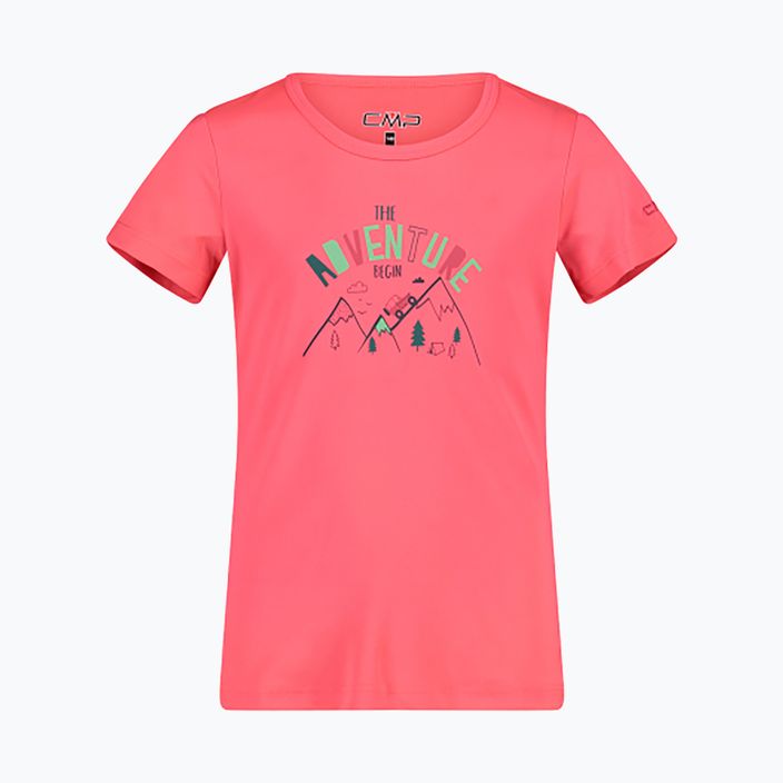 Παιδικό πουκάμισο πεζοπορίας CMP ροζ 38T6385/33CG 6