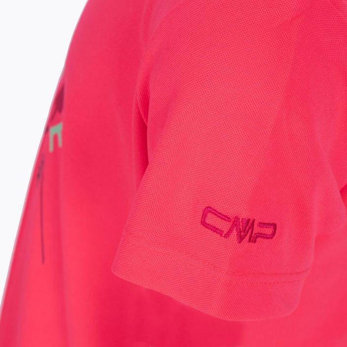 Παιδικό πουκάμισο πεζοπορίας CMP ροζ 38T6385/33CG 4