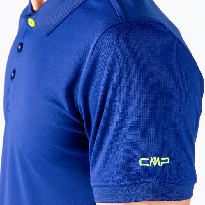 CMP ανδρικό μπλουζάκι πόλο σε σκούρο μπλε χρώμα 3T60077/M952 5