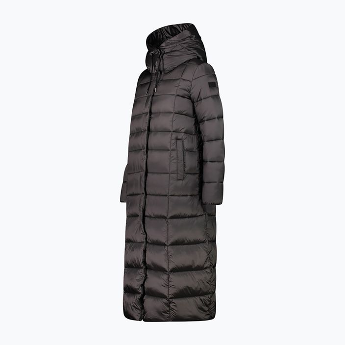 Γυναικείο παλτό CMP Fix Hood πουπουλένιο μπουφάν γκρι 32K3136 2