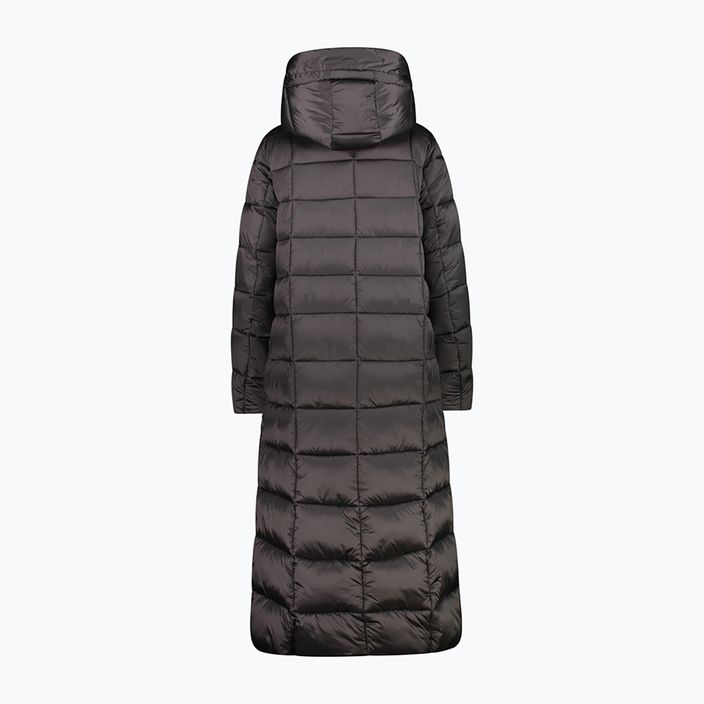 Γυναικείο παλτό CMP Fix Hood πουπουλένιο μπουφάν γκρι 32K3136 3