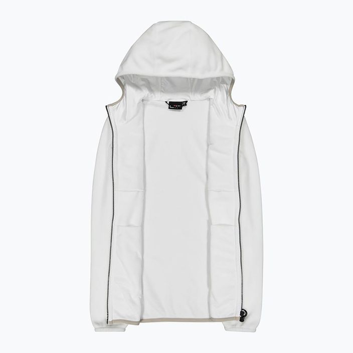 Γυναικείο φούτερ CMP Fix Hood Fleece Λευκό 32H0386/A001 3