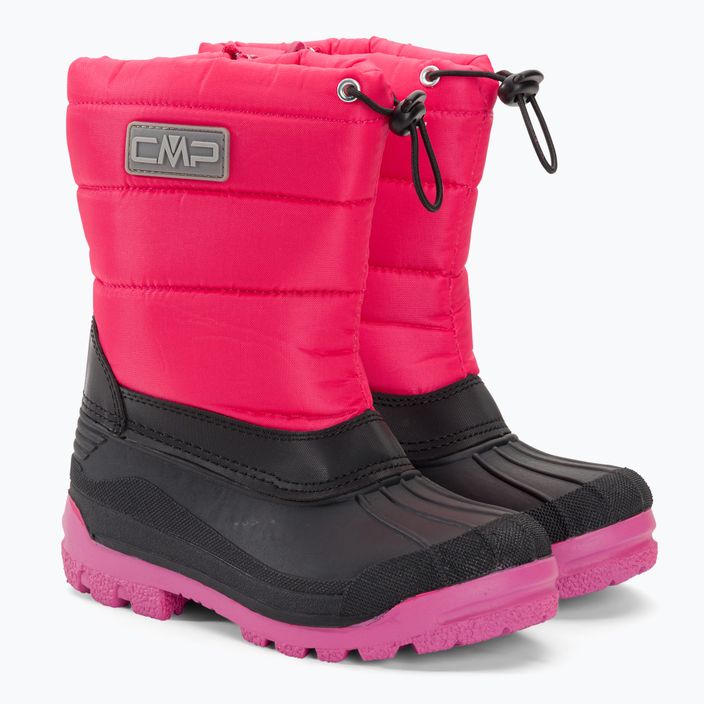 CMP Sneewy ροζ/μαύρες μπότες χιονιού για παιδιά 3Q71294/C809 4