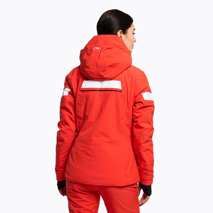Γυναικείο μπουφάν σκι CMP πορτοκαλί 31W0146/C827 4