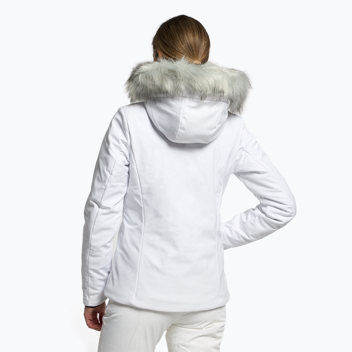 Γυναικείο μπουφάν σκι CMP λευκό 31W0196F/A001 4