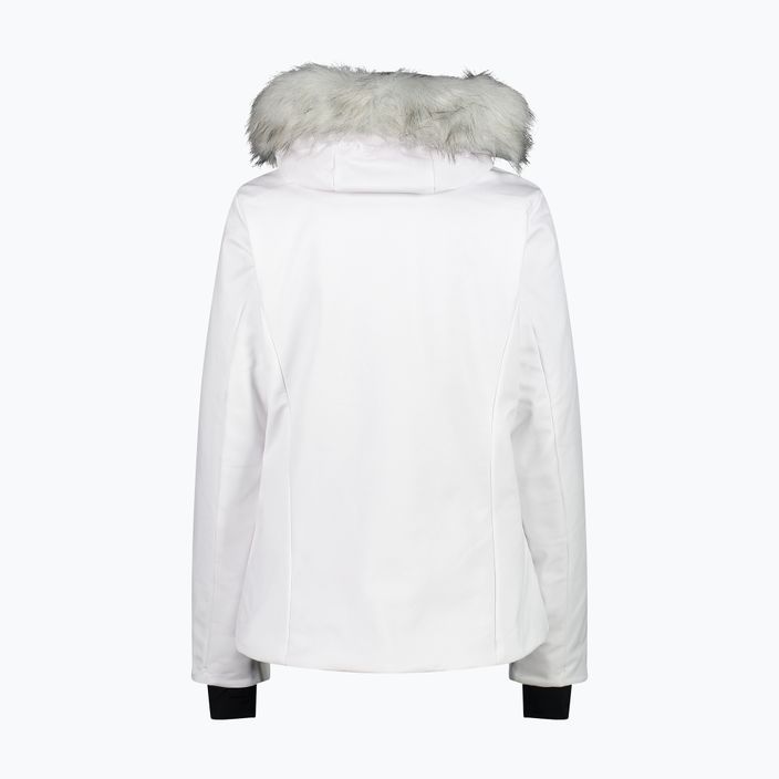 Γυναικείο μπουφάν σκι CMP λευκό 31W0196F/A001 13
