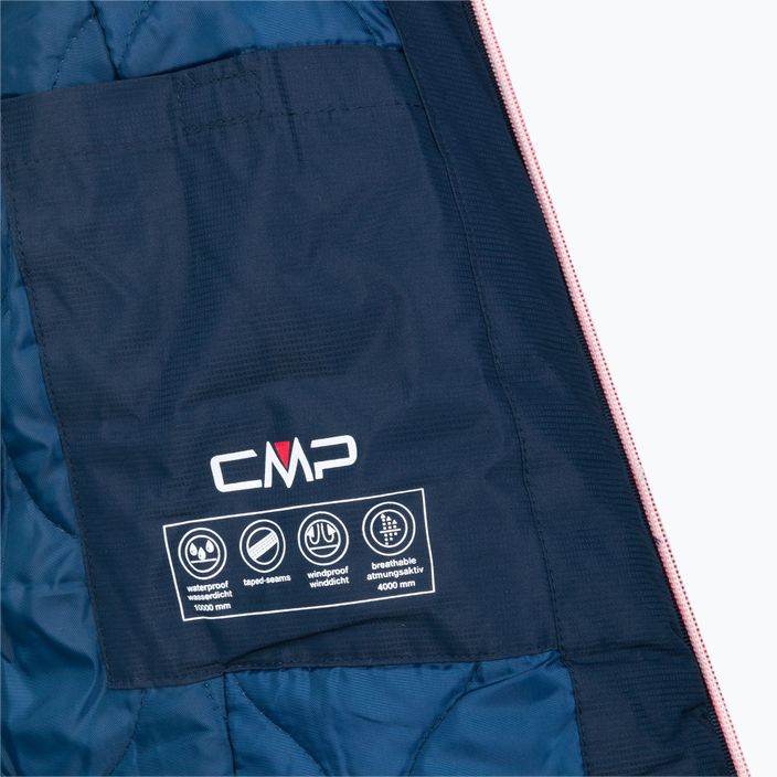 CMP Fix Hood γυναικείο υβριδικό μπουφάν navy blue 31Z1576/40NM 8