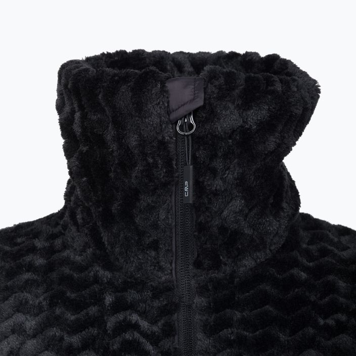 Γυναικείο fleece φούτερ CMP μαύρο 32P1956/U901 3