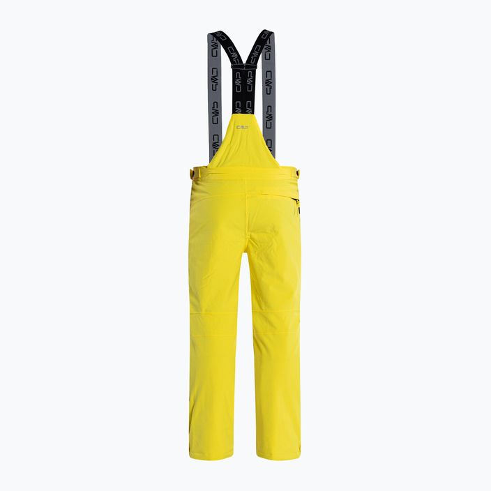 Ανδρικό παντελόνι σκι CMP κίτρινο 3W17397N/R231 2