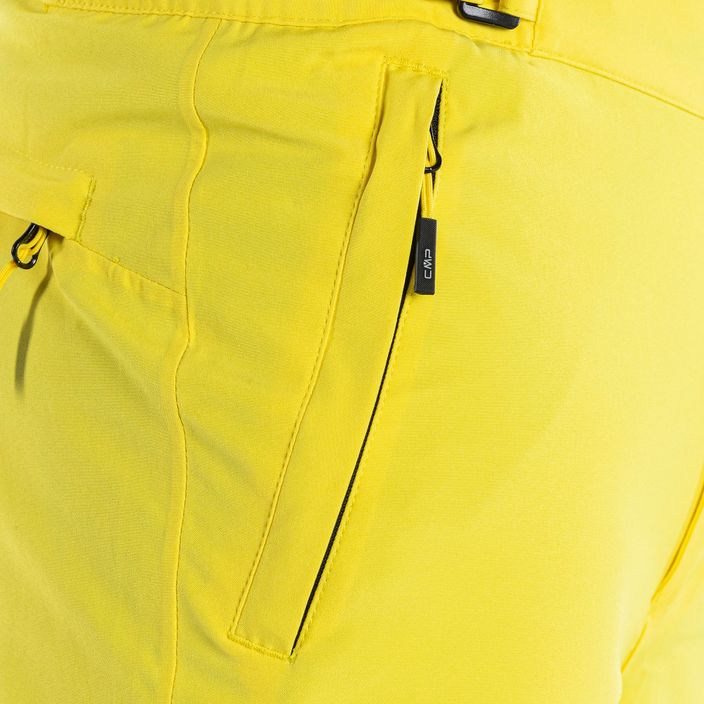 Ανδρικό παντελόνι σκι CMP κίτρινο 3W17397N/R231 4