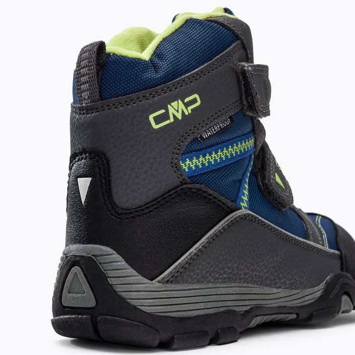 CMP παιδικές μπότες πεζοπορίας Pyry Snowboots μπλε-γκρι 38Q4514J 8