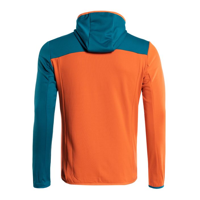 CMP ανδρική μπλούζα trekking πορτοκαλί και μπλε 33G6597/C550 2