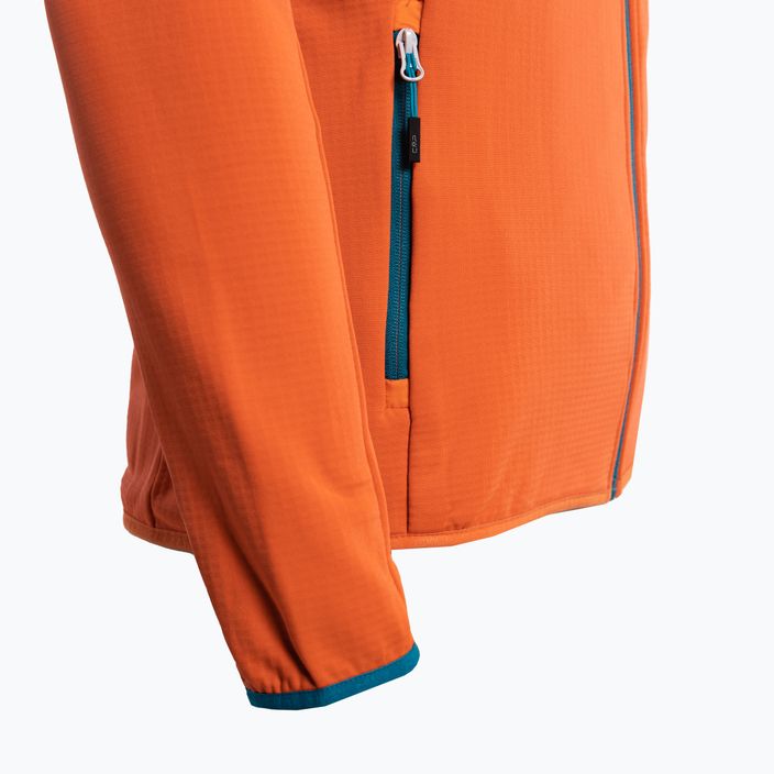CMP ανδρική μπλούζα trekking πορτοκαλί και μπλε 33G6597/C550 4