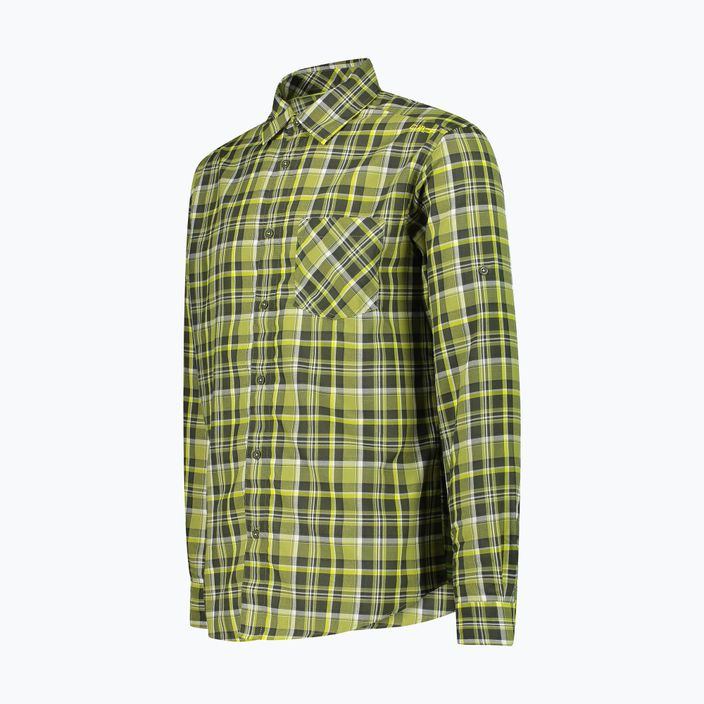 Ανδρικό πράσινο πουκάμισο CMP 30T9927/52ZN 3