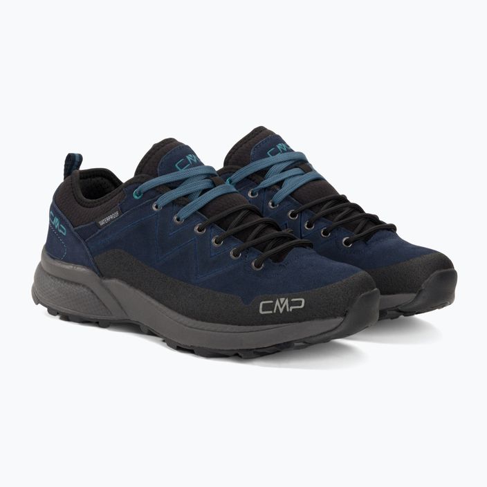 Ανδρικές μπότες πεζοπορίας CMP Kaleepso Low Wp μαύρο/μπλε 4