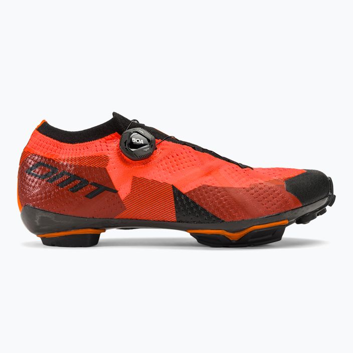 Ανδρικά παπούτσια ποδηλάτου MTB DMT KM1 κοραλλί/μαύρο 2