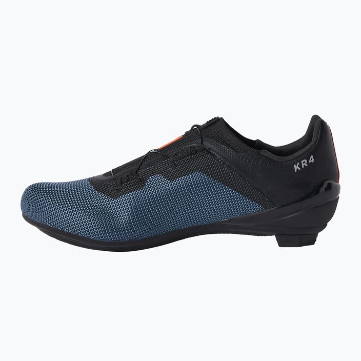 Ανδρικά παπούτσια δρόμου DMT KR4 μαύρο/μπλε πετρόλ 9