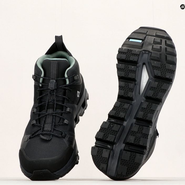 Ανδρικά παπούτσια πεζοπορίας On Cloudtrax Αδιάβροχο μαύρο 3MD10870553 19