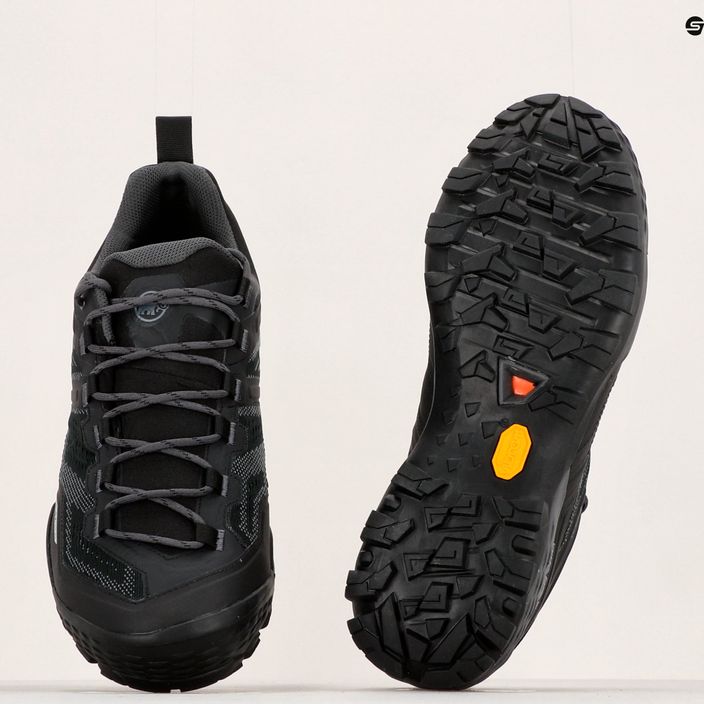 Ανδρικές μπότες πεζοπορίας Mammut Ducan Low GTX μαύρο 12