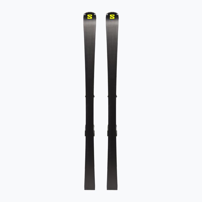 Salomon S Max 10 + M11 GW downhill σκι μαύρο/κίτρινο L47055700 3